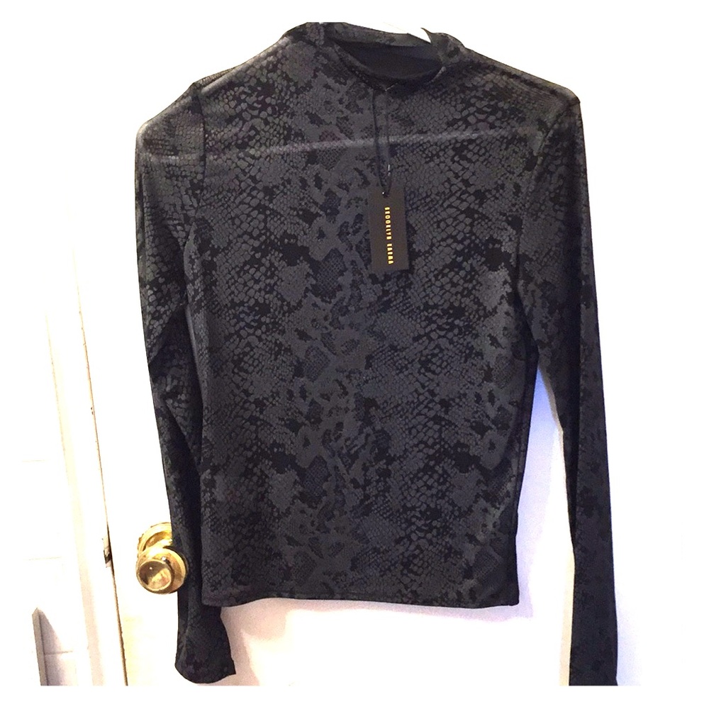 Snake  mesh top